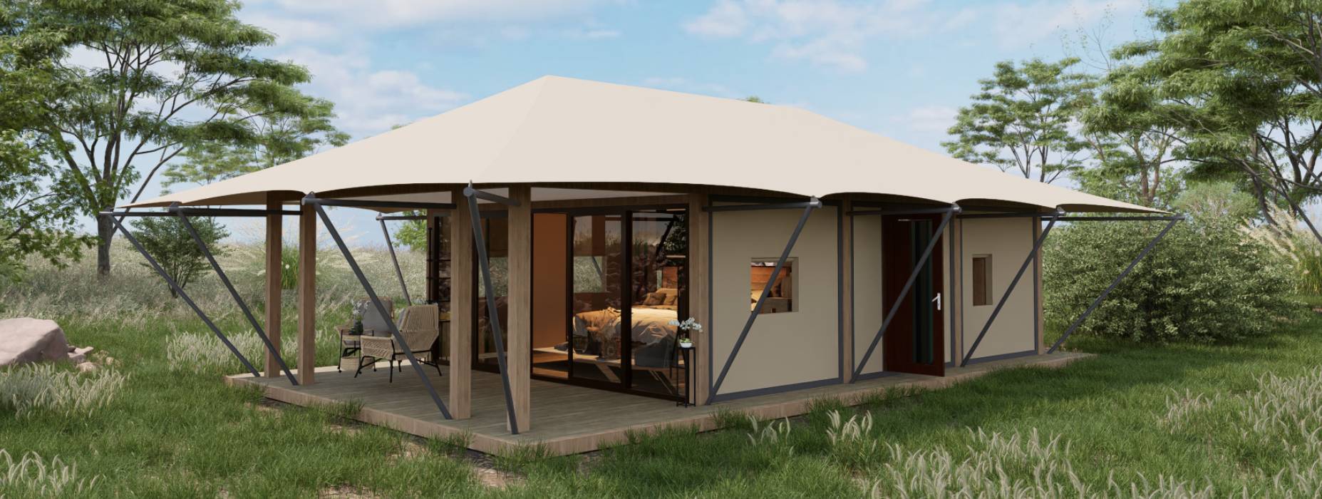 南岳区户外酒店帐篷厂家